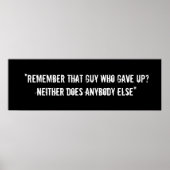 やる気を起こさせるトレーニングポスター ポスター (正面)