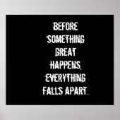 やる気を起こさせるトレーニングポスター ポスター (正面)