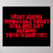 やる気を起こさせるトレーニングポスター ポスター (正面)