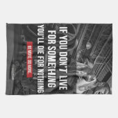 やる気を起こさせるトレーニング キッチンタオル (横)