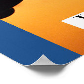 やる気を起こさせるパイロット写真 ポスター (角)