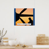 やる気を起こさせるパイロット写真 ポスター (キッチン)