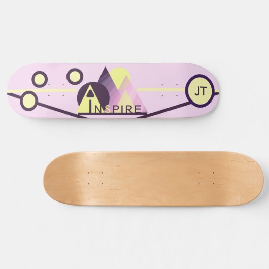 やる気を起こさせるパーソナライインスパイアブの"スケートボード スケートボード (横)