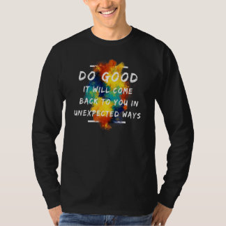 やる気を起こさせるファニー 思いがけず戻ってくる Tシャツ