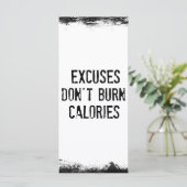 やる気を起こさせるフィットネスジム引用文 (スタンド正面)