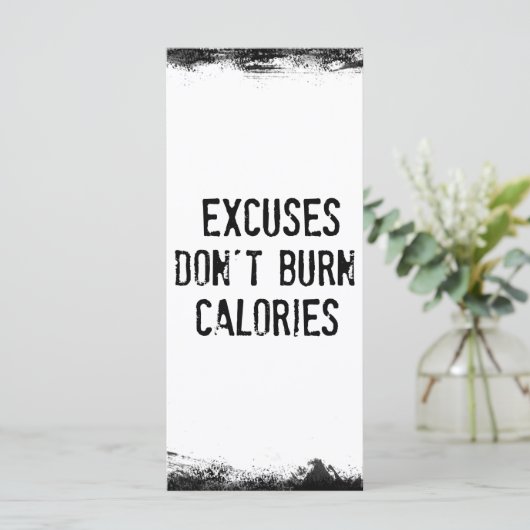 やる気を起こさせるフィットネスジム引用文 (スタンド正面)