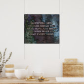 やる気を起こさせるフィットネス引用文#014 ポスター (キッチン)