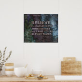 やる気を起こさせるフィットネス引用文#025 ポスター (キッチン)