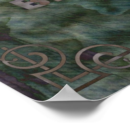 やる気を起こさせるフィットネス引用文#050 ポスター (角)