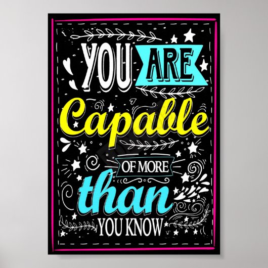 やる気を起こさせるフィットネス-トレーニング – ジム – ワーク引用文 ポスター (正面)