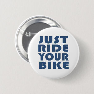 やる気を起こさせるマウンテンバイク引用文 缶バッジ