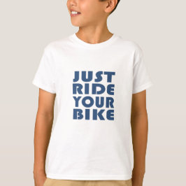 やる気を起こさせるマウンテンバイク引用文 Tシャツ