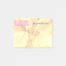 やる気を起こさせるライフステートメント引用文 ポストイット