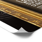 やる気を起こさせるランニング人生 ポスター (角)