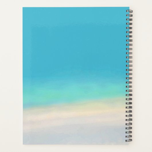 やる気を起こさせる保引用文ガメビーチ プランナー手帳 (裏面)