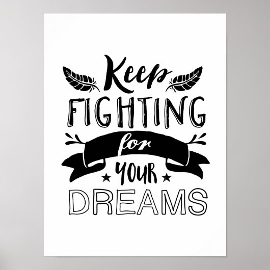 やる気を起こさせる保引用文 ポスター (正面)