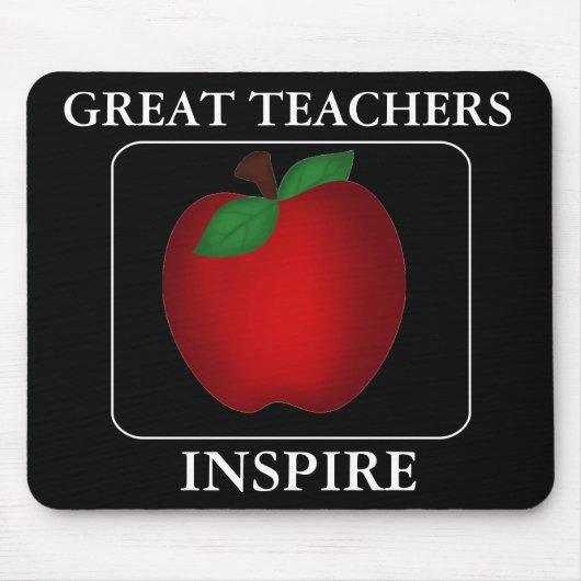 やる気を起こさせる先生マウスパッド マウスパッド (正面)