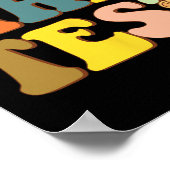 やる気を起こさせる先生学生ロック試験 ポスター (角)