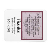 やる気を起こさせる先生等の磁石 マグネット (横)