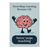 やる気を起こさせる先生・学生向けポスター ポスター (正面)