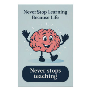 やる気を起こさせる先生・学生向けポスター ポスター