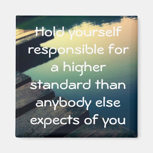 やる気を起こさせる冷蔵庫用マグネット マグネット (正面)