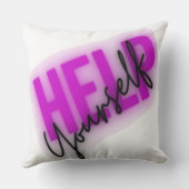 やる気を起こさせる前向き引用文デザイン クッション (裏面)