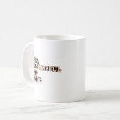 やる気を起こさせる前向き引用文前向き コーヒーマグカップ (正面左)
