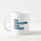 やる気を起こさせる前向き態度の前向き言葉 コーヒーマグカップ (左)