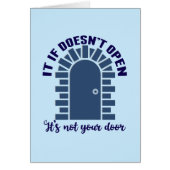 やる気を起こさせる勇気付けられる引用文カード (正面)