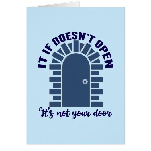 やる気を起こさせる勇気付けられる引用文カード (正面)