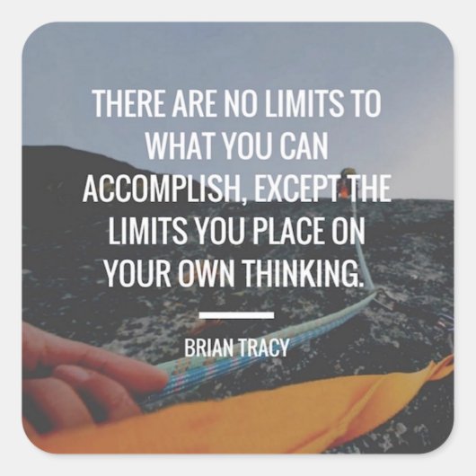 やる気を起こさせる単語 – トレーニング スクエアシール (正面)