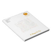 やる気を起こさせる単語#4の前向き値 ノートパッド (アングル)