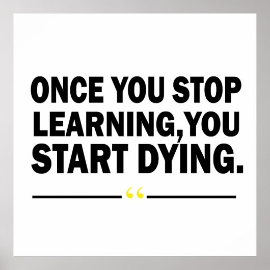 やる気を起こさせる学先生引用文 ポスター (正面)