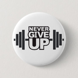 やる気を起こさせる式「与えNever Up」 缶バッジ