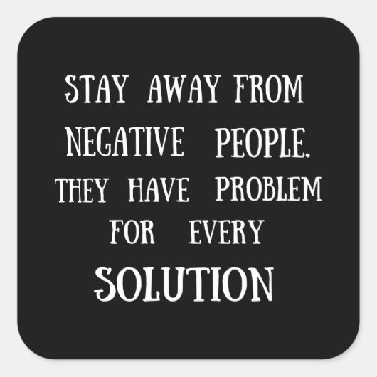 やる気を起こさせる引用文おもしろいライフことわざ スクエアシール (正面)