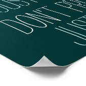 やる気を起こさせる引用文だけ証明 ポスター (角)