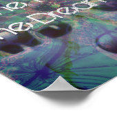 やる気を起こさせる引用文のボール位置 ポスター (角)