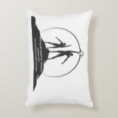 やる気を起こさせる引用文の行き詰まったデザイン アクセントクッション (正面(垂直))