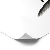 やる気を起こさせる引用文は与え奇跡の信仰の希望を上げない ポスター (角)