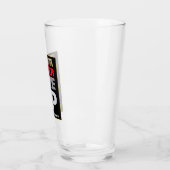 やる気を起こさせる引用文は決与えして降伏しない タンブラーグラス (左)