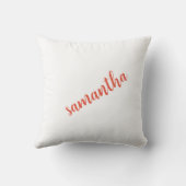 やる気を起こさせる引用文カラフルフローラデザイン クッション (裏面)