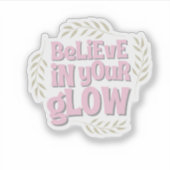 やる気を起こさせる引用文シール シール (正面)