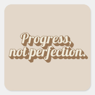 やる気を起こさせる引用文シール スクエアシール