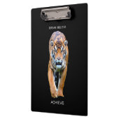 やる気を起こさせる引用文タイガードリーム信じ達成 クリップボード (左)