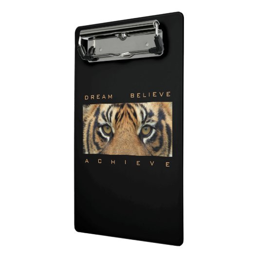 やる気を起こさせる引用文テンプレートドリーム信じ達成 ミニクリップボード (アングル2)