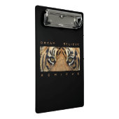 やる気を起こさせる引用文テンプレートドリーム信じ達成 ミニクリップボード (アングル)