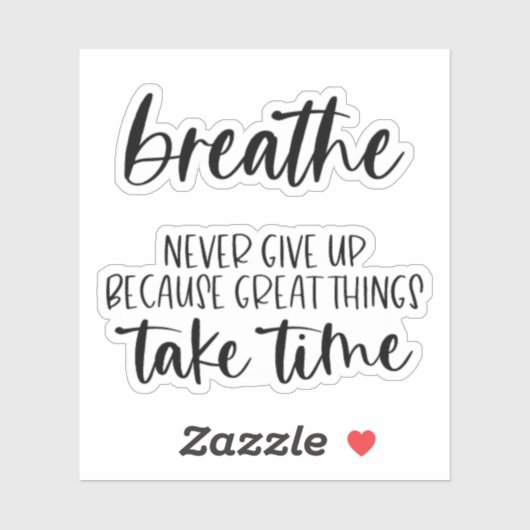 やる気を起こさせる引用文ノートPCおよびプランナーのシール シール (シート)