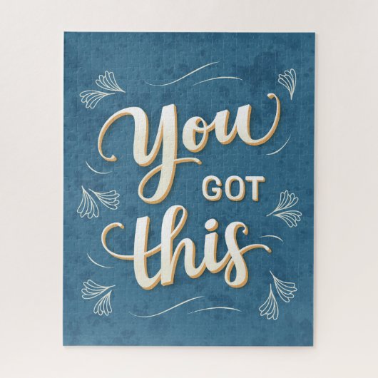 やる気を起こさせる引用文パズル ジグソーパズル (縦)