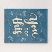 やる気を起こさせる引用文パズル ジグソーパズル (横)